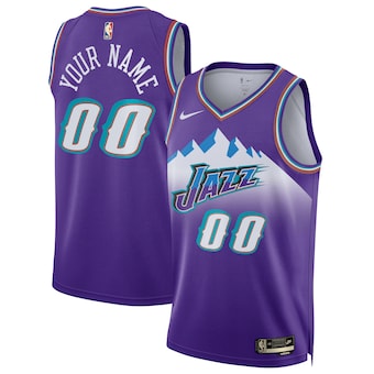 Custom Utah Jazz Jersey